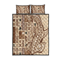 Samoa Tapa Quilt Bed Set Siapo Mix Tatau Patterns - Wonder Print Shop