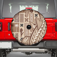 Samoa Tapa Spare Tire Cover Siapo Mix Tatau Patterns - Wonder Print Shop