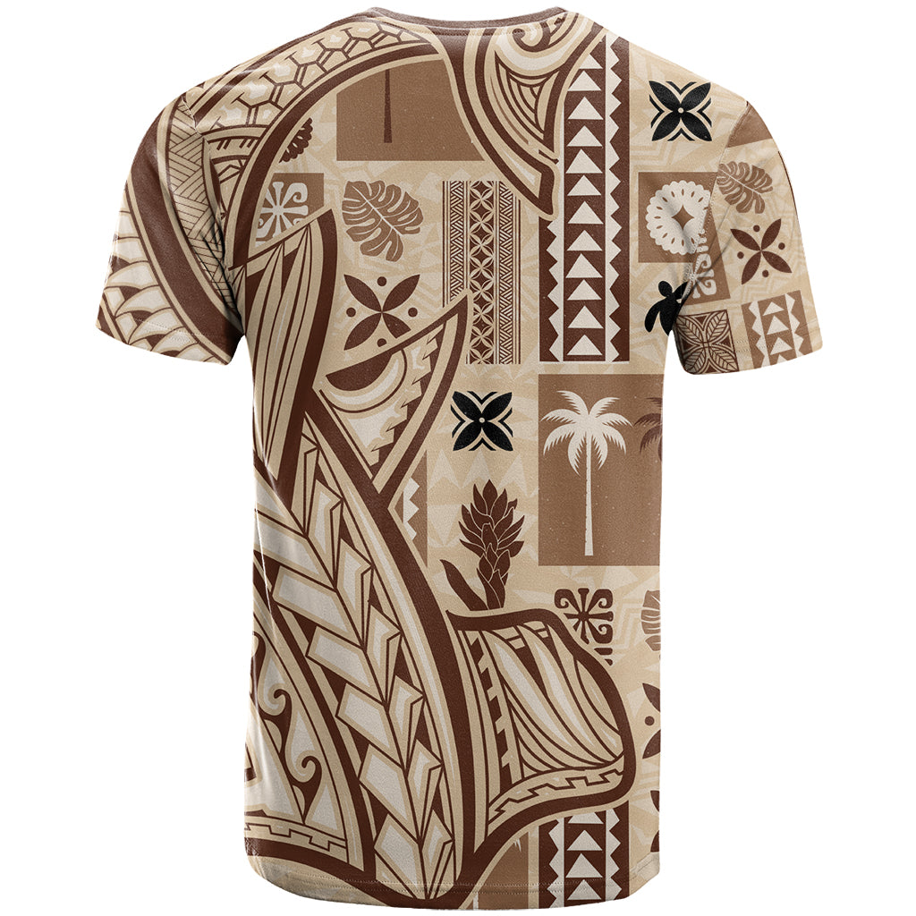 Samoa Tapa T Shirt Siapo Mix Tatau Patterns - Wonder Print Shop