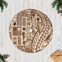 Samoa Tapa Tree Skirt Siapo Mix Tatau Patterns - Wonder Print Shop