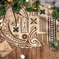 Samoa Tapa Tree Skirt Siapo Mix Tatau Patterns - Wonder Print Shop