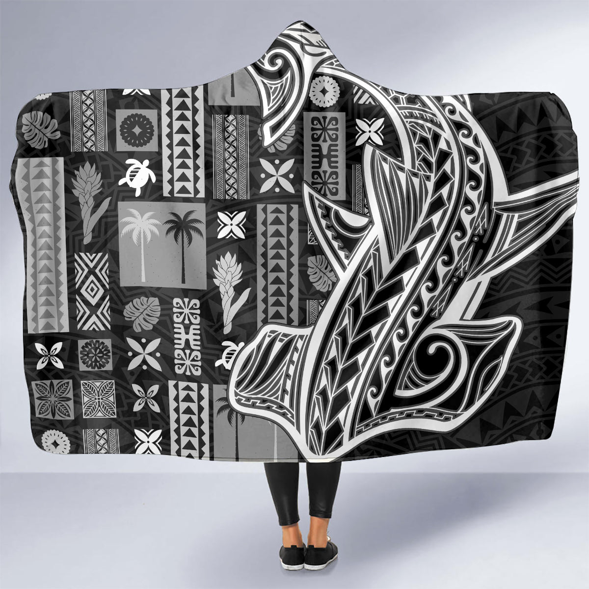 samoa-tapa-hooded-blanket-siapo-mix-tatau-patterns-black