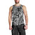 Samoa Tapa Men Tank Top Siapo Mix Tatau Patterns - Black - Wonder Print Shop