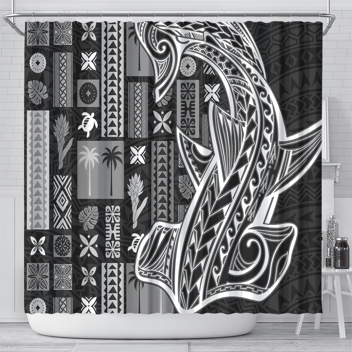 samoa-tapa-shower-curtain-siapo-mix-tatau-patterns-black