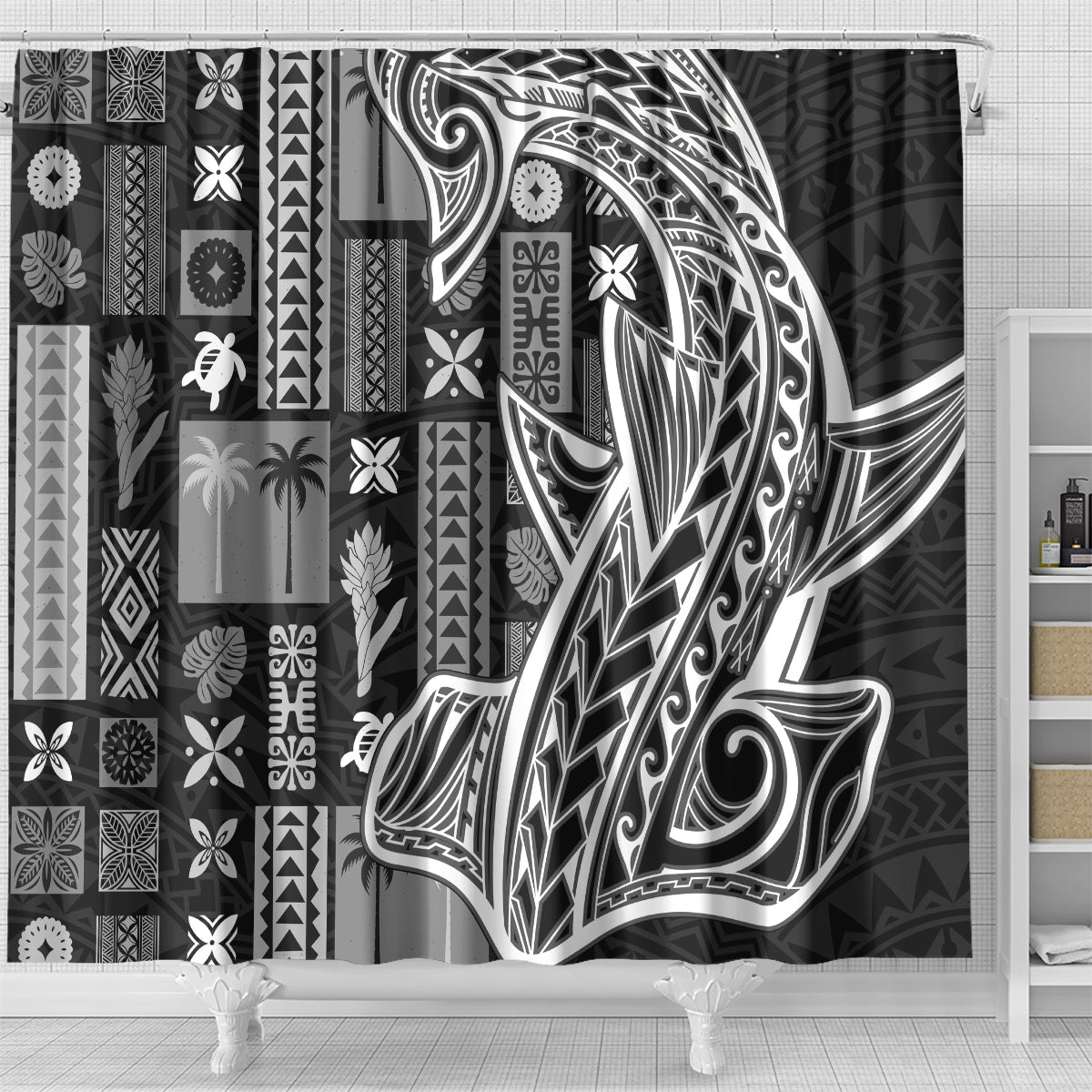 samoa-tapa-shower-curtain-siapo-mix-tatau-patterns-black