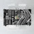 Samoa Tapa Tablecloth Siapo Mix Tatau Patterns - Black - Wonder Print Shop