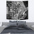 Samoa Tapa Tapestry Siapo Mix Tatau Patterns - Black - Wonder Print Shop