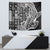 Samoa Tapa Tapestry Siapo Mix Tatau Patterns - Black - Wonder Print Shop