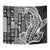 Samoa Tapa Tapestry Siapo Mix Tatau Patterns - Black - Wonder Print Shop