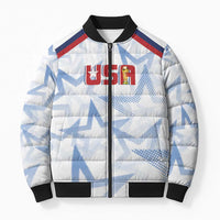 WC2026 USA Soccer Custom Bomber Puffer Jacket Rising Stars - Wonder Print Shop