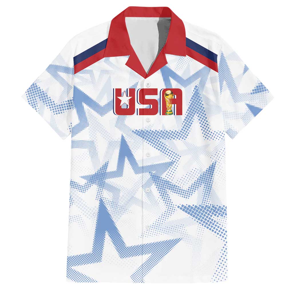 WC2026 USA Soccer Custom Hawaiian Shirt Rising Stars - Wonder Print Shop