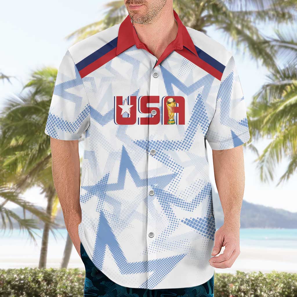 WC2026 USA Soccer Custom Hawaiian Shirt Rising Stars - Wonder Print Shop