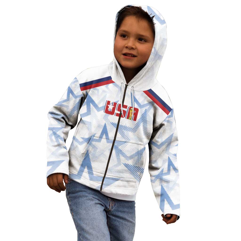 WC2026 USA Soccer Custom Kid Hoodie Rising Stars - Wonder Print Shop