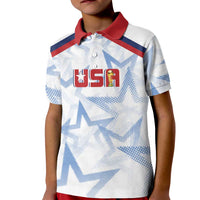 WC2026 USA Soccer Custom Kid Polo Shirt Rising Stars - Wonder Print Shop