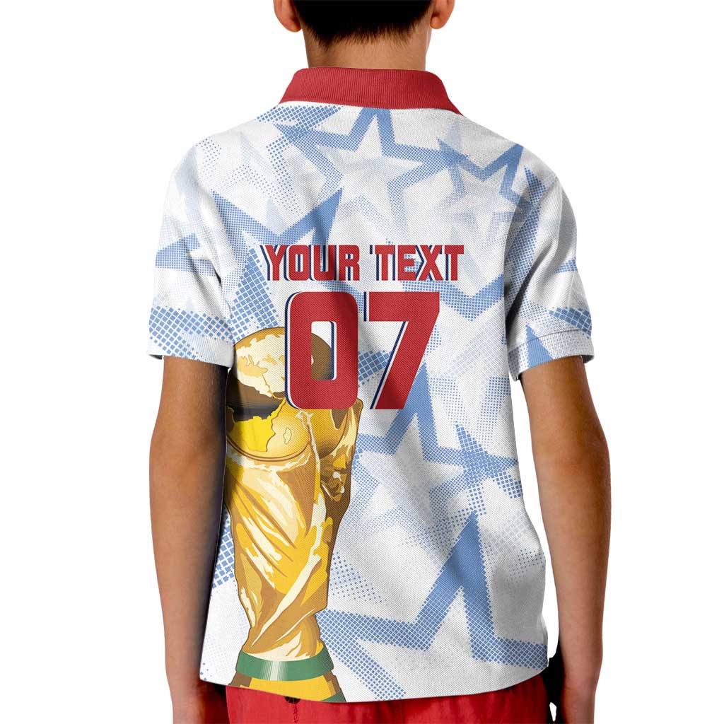 WC2026 USA Soccer Custom Kid Polo Shirt Rising Stars - Wonder Print Shop