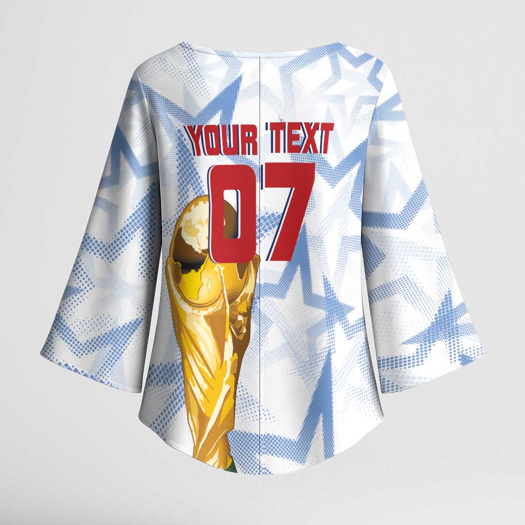 WC2026 USA Soccer Custom Kimono Sleeve Blouse Rising Stars - Wonder Print Shop