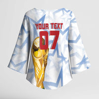 WC2026 USA Soccer Custom Kimono Sleeve Blouse Rising Stars - Wonder Print Shop