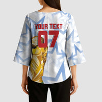 WC2026 USA Soccer Custom Kimono Sleeve Blouse Rising Stars - Wonder Print Shop