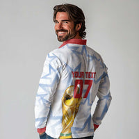 WC2026 USA Soccer Custom Long Sleeve Polo Shirt Rising Stars - Wonder Print Shop