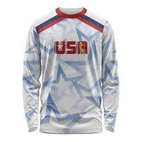 WC2026 USA Soccer Custom Long Sleeve Shirt Rising Stars - Wonder Print Shop