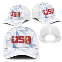 WC2026 USA Soccer Custom Mesh Trucker Cap Rising Stars - Wonder Print Shop