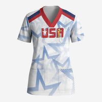 WC2026 USA Soccer Custom Scrub Top Rising Stars - Wonder Print Shop