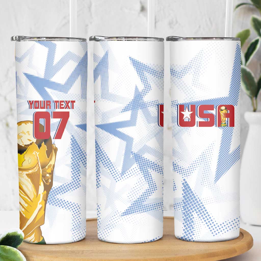 WC2026 USA Soccer Skinny Tumbler Rising Stars - Wonder Print Shop