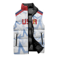 WC2026 USA Soccer Custom Sleeveless Puffer Jacket Rising Stars - Wonder Print Shop