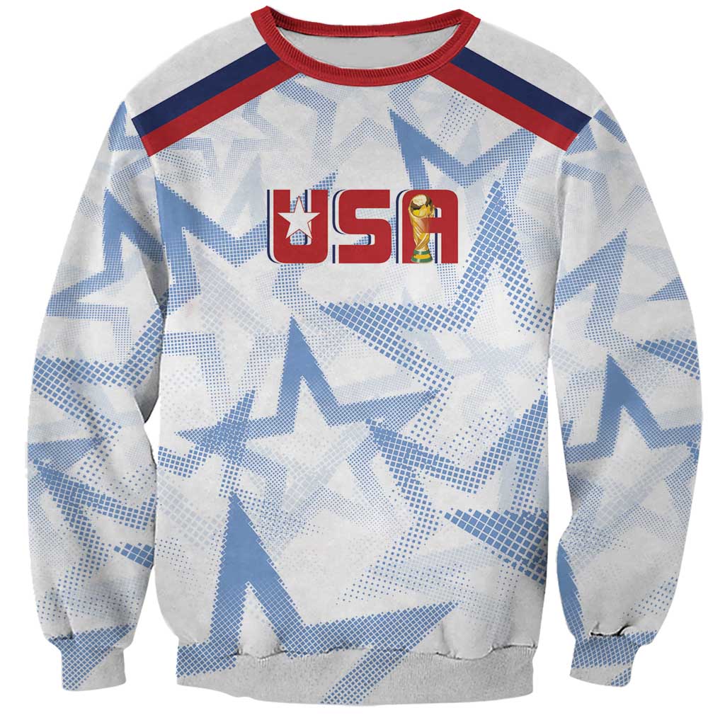 WC2026 USA Soccer Custom Sweatshirt Rising Stars - Wonder Print Shop