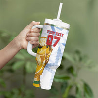WC2026 USA Soccer Tumbler With Handle Rising Stars - Wonder Print Shop