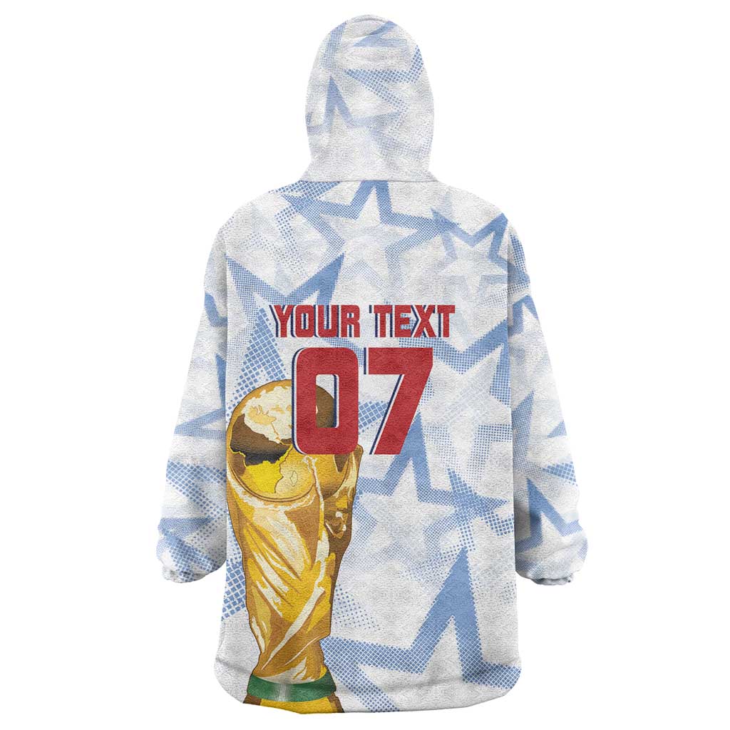 WC2026 USA Soccer Custom Wearable Blanket Hoodie Rising Stars - Wonder Print Shop