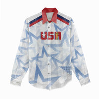 WC2026 USA Soccer Custom Women Casual Shirt Rising Stars - Wonder Print Shop