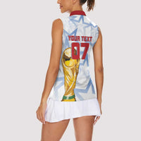 WC2026 USA Soccer Custom Women Sleeveless Polo Shirt Rising Stars - Wonder Print Shop