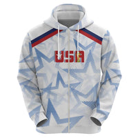 WC2026 USA Soccer Custom Zip Hoodie Rising Stars - Wonder Print Shop