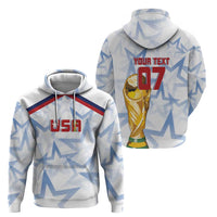 WC2026 USA Soccer Custom Zip Hoodie Rising Stars - Wonder Print Shop