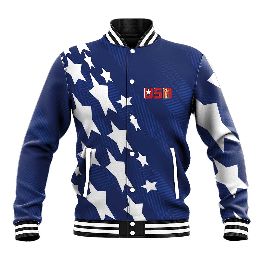 USA Soccer Custom Vintage 1994 Inspired Baseball Jacket - Wonder Print Shop