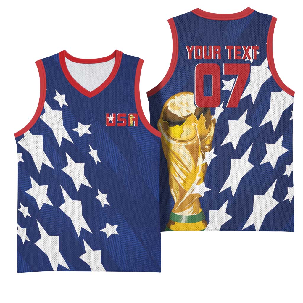 USA Soccer Custom Vintage 1994 Inspired Basketball Jersey - Wonder Print Shop