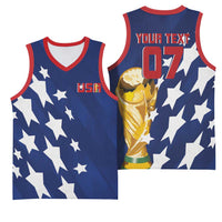 USA Soccer Custom Vintage 1994 Inspired Basketball Jersey - Wonder Print Shop
