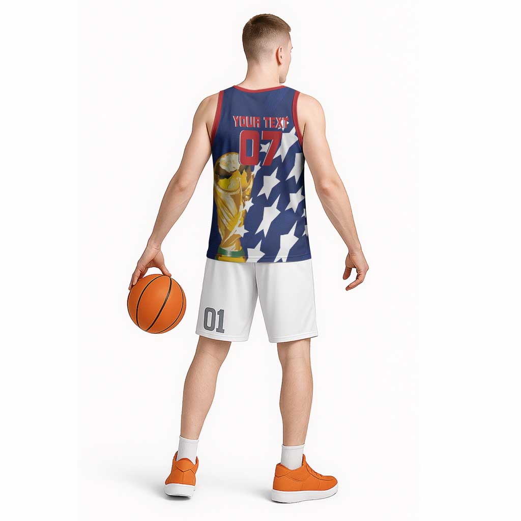 USA Soccer Custom Vintage 1994 Inspired Basketball Jersey - Wonder Print Shop