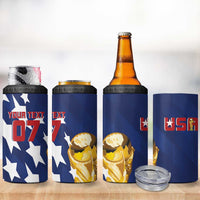 USA Soccer Vintage 1994 Inspired 4 in 1 Can Cooler Tumbler - Wonder Print Shop