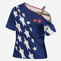 USA Soccer Custom Vintage 1994 Inspired Cross Shoulder Shirt - Wonder Print Shop