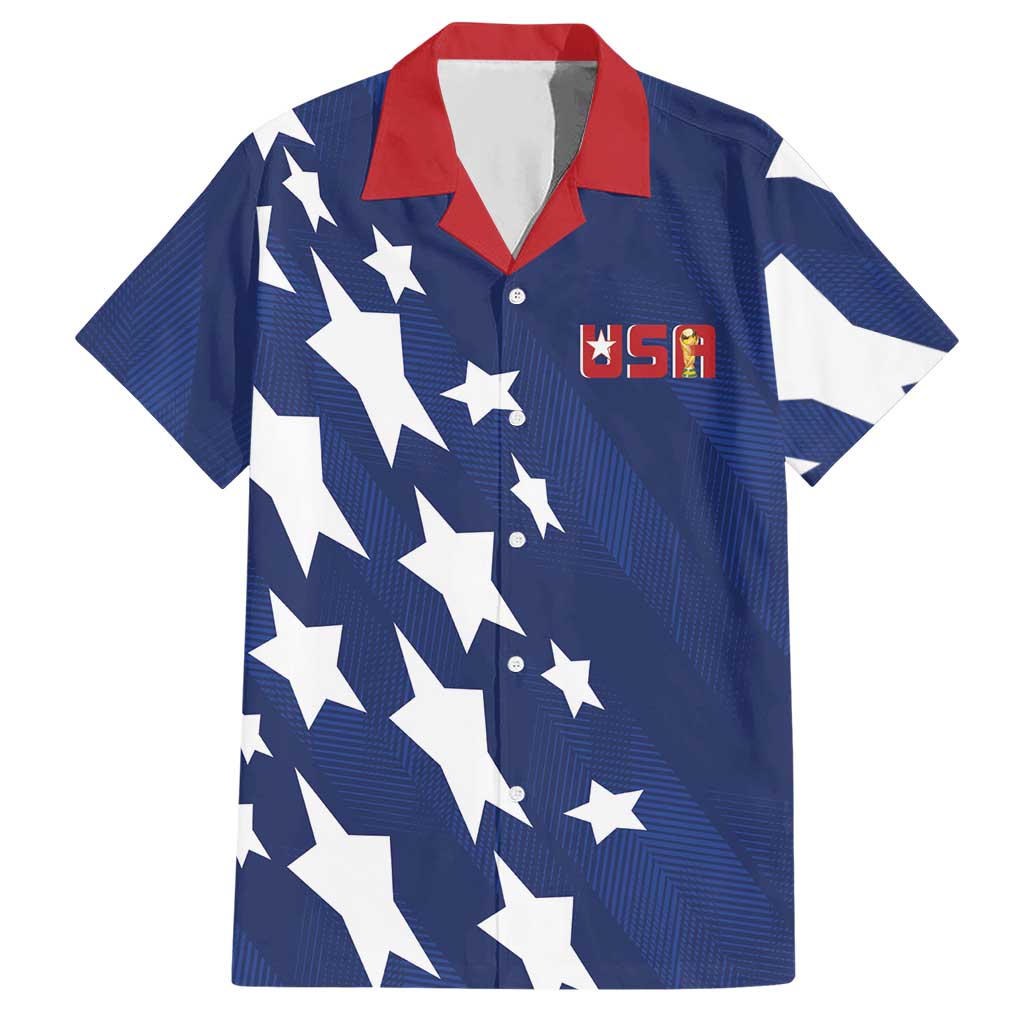 USA Soccer Custom Vintage 1994 Inspired Hawaiian Shirt - Wonder Print Shop