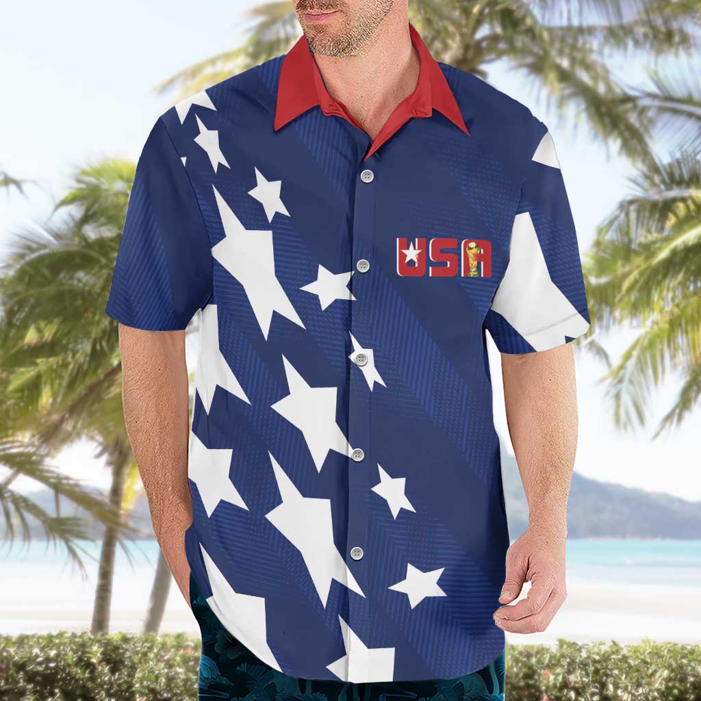 USA Soccer Custom Vintage 1994 Inspired Hawaiian Shirt - Wonder Print Shop