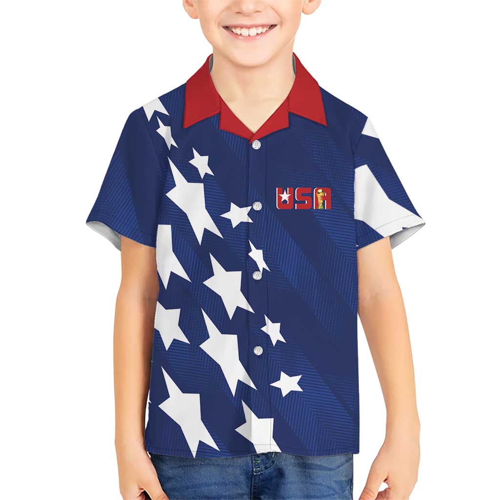 USA Soccer Custom Vintage 1994 Inspired Hawaiian Shirt - Wonder Print Shop