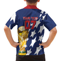 USA Soccer Custom Vintage 1994 Inspired Hawaiian Shirt - Wonder Print Shop
