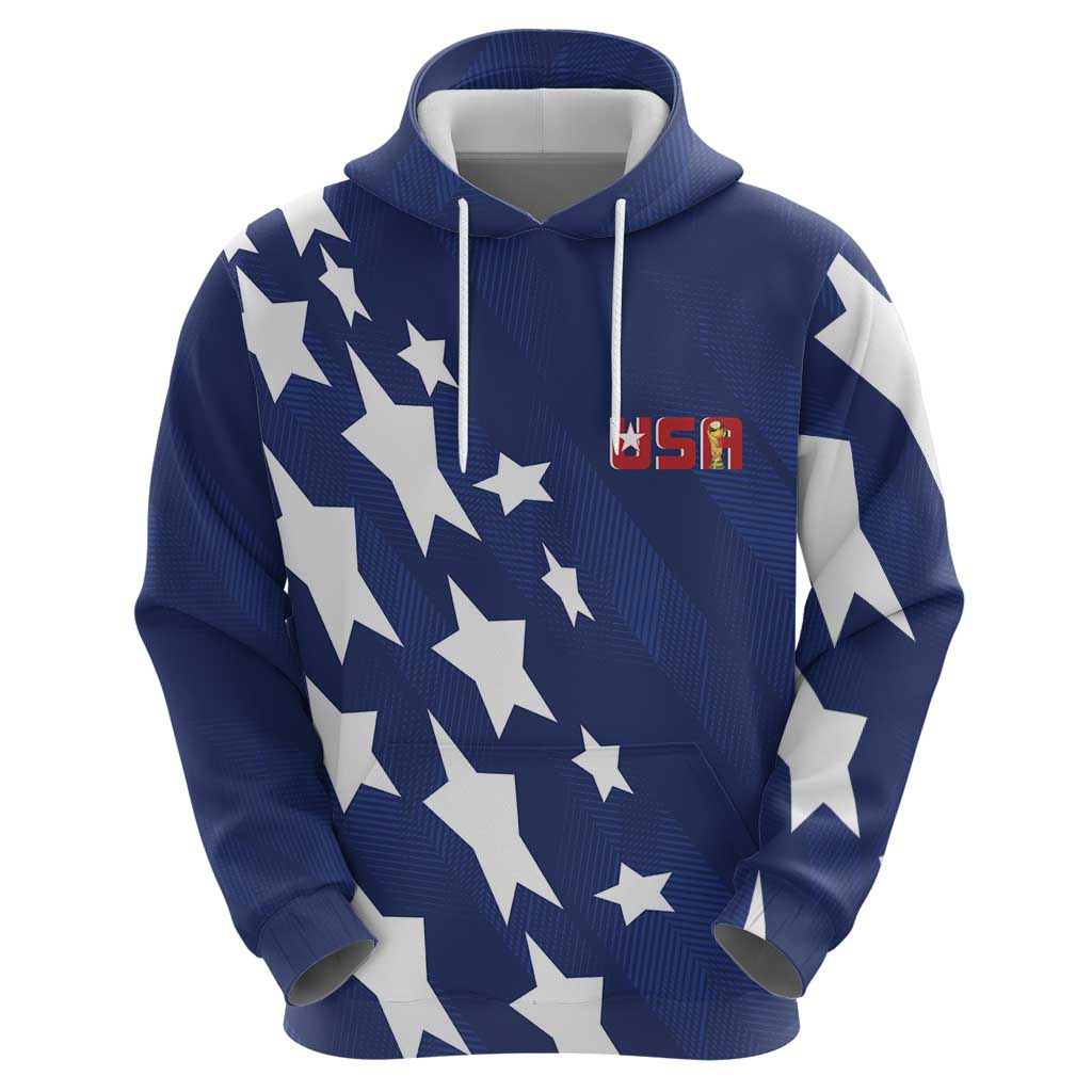 USA Soccer Custom Vintage 1994 Inspired Hoodie - Wonder Print Shop