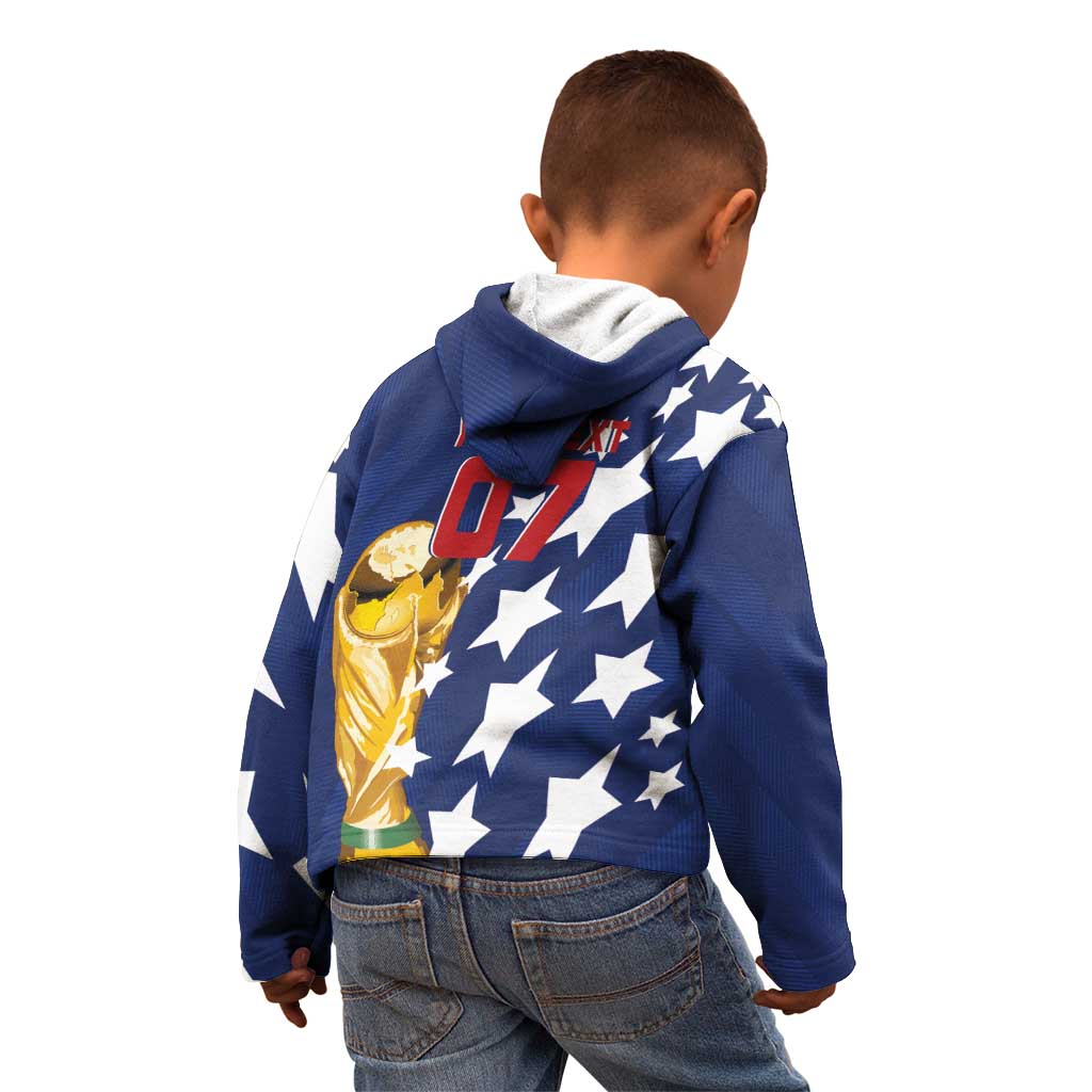 USA Soccer Custom Vintage 1994 Inspired Kid Hoodie - Wonder Print Shop