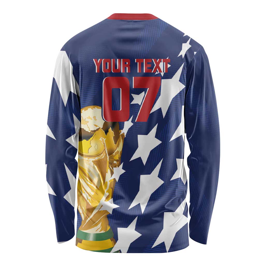 USA Soccer Custom Vintage 1994 Inspired Long Sleeve Shirt - Wonder Print Shop