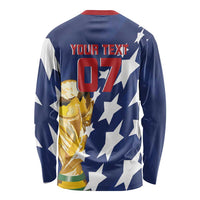 USA Soccer Custom Vintage 1994 Inspired Long Sleeve Shirt - Wonder Print Shop
