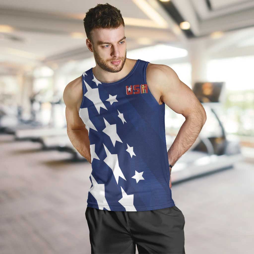 USA Soccer Custom Vintage 1994 Inspired Men Tank Top - Wonder Print Shop